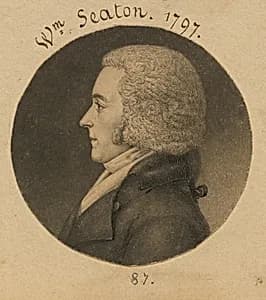 William Seton by Charles Balthazar Julien Févret de Saint-Mémin, 12 Mar 1770 - 23 Jun 1852