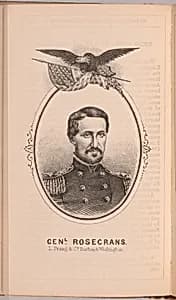 William Starke Rosecrans by Louis Prang Lithography Company, active 1856 - 1899