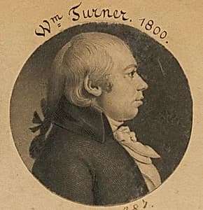 William Turner by Charles Balthazar Julien Févret de Saint-Mémin, 12 Mar 1770 - 23 Jun 1852