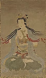 Willow-branch Guanyin by Formerly attributed to He Liu daizhao (active mid-late 13th century)