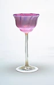 Wine glass by Louis Comfort Tiffany, (American, 1848–1933)