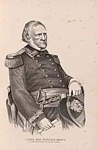 Winfield Scott by Gibson & Co. Lithography, active 1850 - 1895