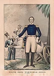 Winfield Scott by E. B. & E. C. Kellogg Lithography Company, active c. 1842 - 1867
