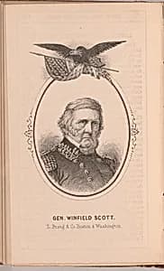 Winfield Scott by Louis Prang Lithography Company, active 1856 - 1899