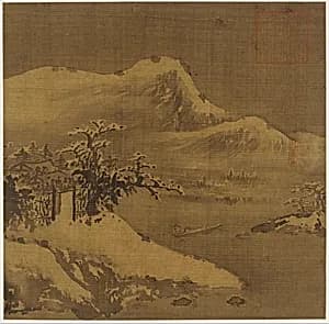 Winter landscape by Unknown