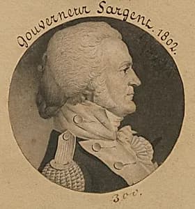 Winthrop Sargent by Charles Balthazar Julien Févret de Saint-Mémin, 12 Mar 1770 - 23 Jun 1852
