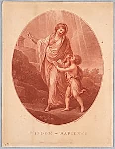 Wisdom – Sapience by Francesco Bartolozzi, Italian, active England, 1727–1815