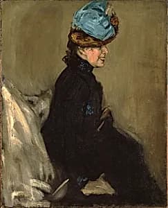 Woman in Black by Alfred Henry Maurer, American, b. New York City, 1868–1932
