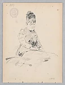 Woman by Robert Frederick Blum, American, 1857–1903