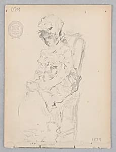 Woman by Robert Frederick Blum, American, 1857–1903