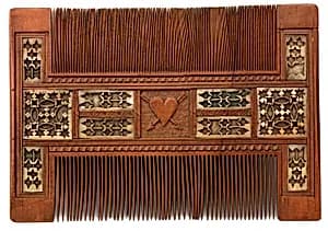 Wood Comb by Unidentified