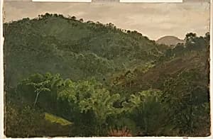 Wooded Vale, Jamaica by Frederic Edwin Church, American, 1826–1900
