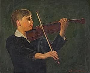 Yehudi Menuhin by Mark S. Joffe, 1864 - 1941