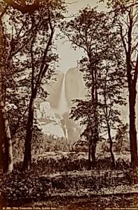 Yosemite Falls by Carleton E. Watkins