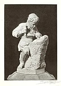Young Michelangelo by Henry Wolf