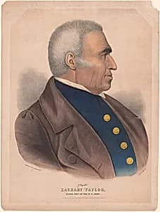 Zachary Taylor by Edward Williams Clay, 19 Apr 1799 - 31 Dec 1857
