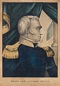 Zachary Taylor by E. B. & E. C. Kellogg Lithography Company, active c. 1842 - 1867