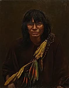 Zaparo Indian by Unidentified (South American?)