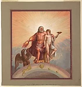 Zeus and Ganymede by Michelangelo Maestri, Italian, d. 1812