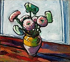 Zinnias by H. Lyman Saÿen