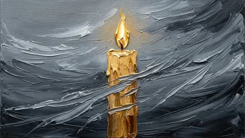 Candle and Wind