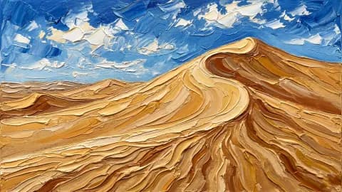 Sand Dunes Shifting