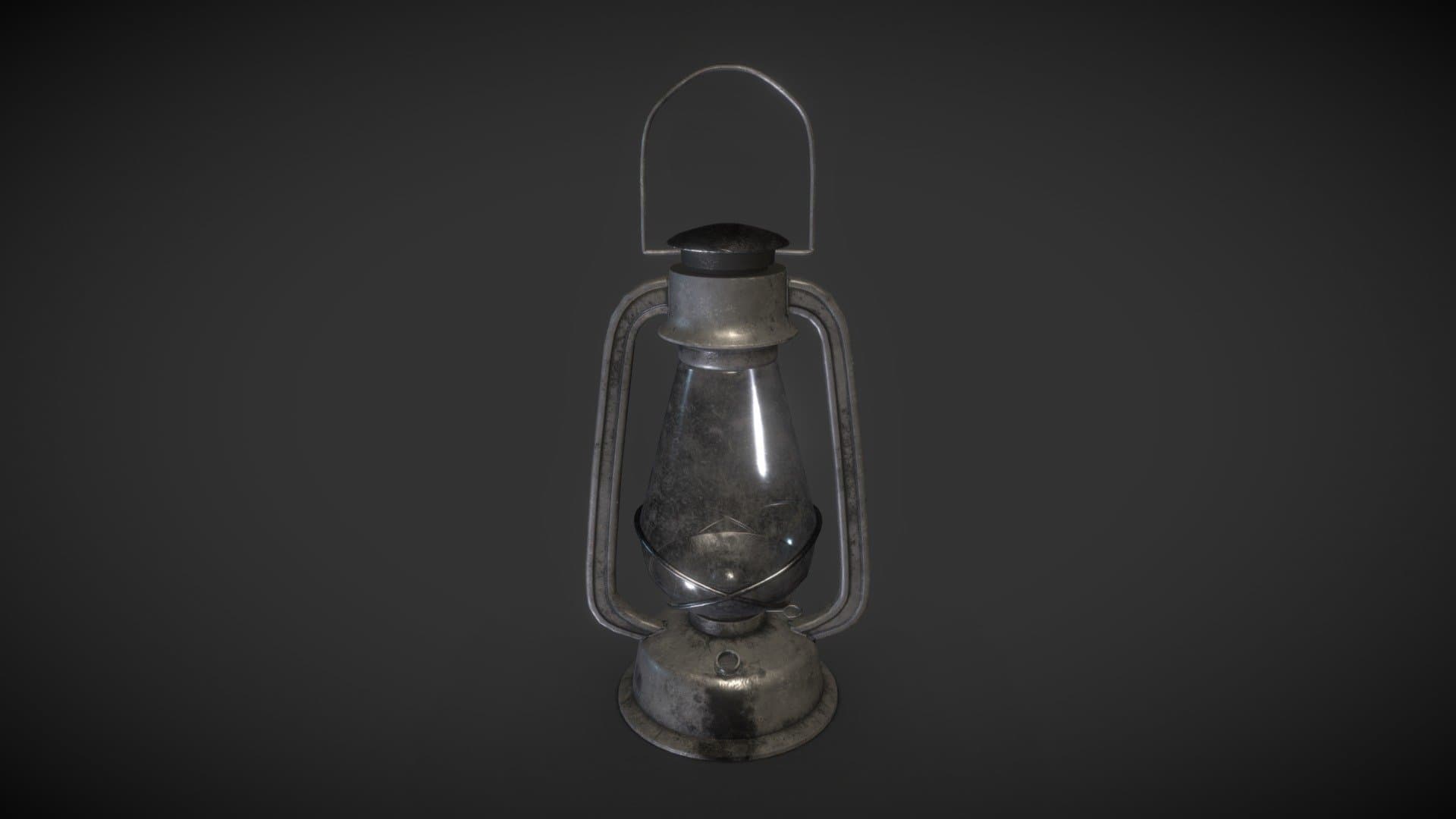 Kerosene Lamp - Early 20th Century