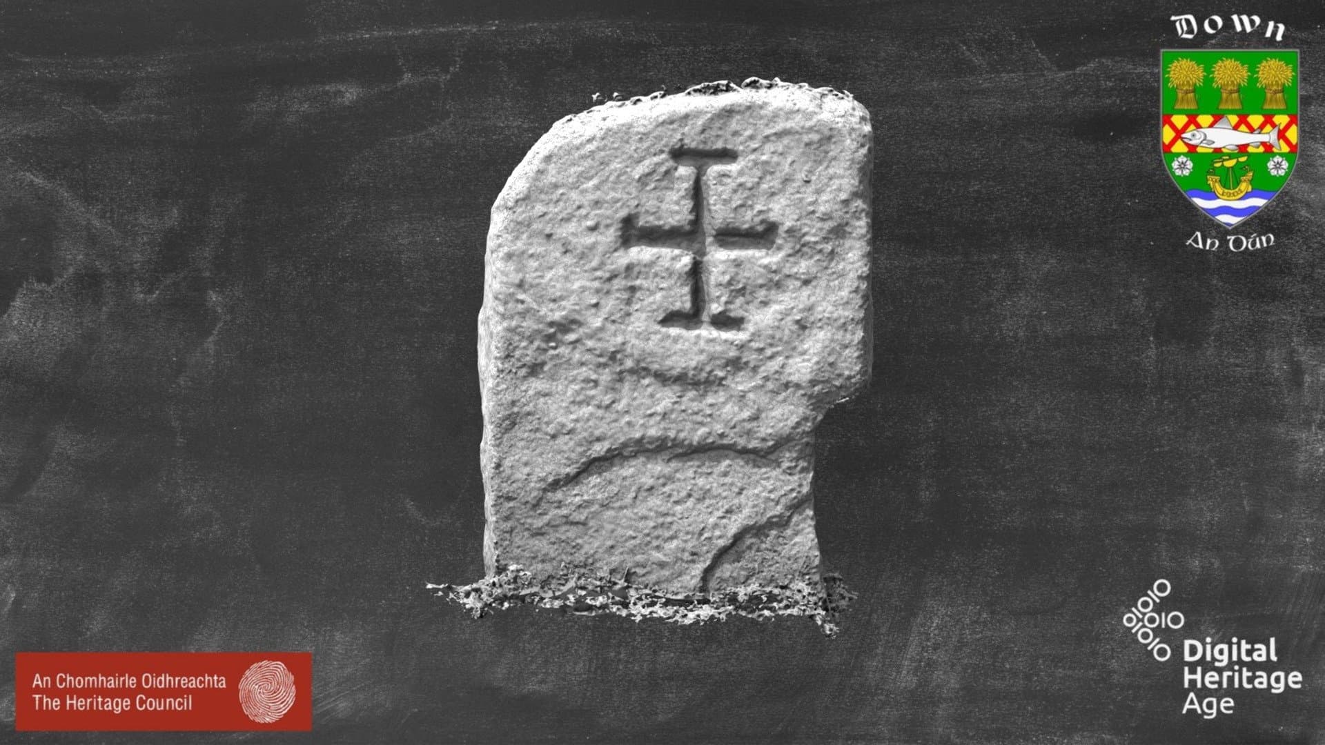 Dow047:042 Cross Inscribed Stone 13