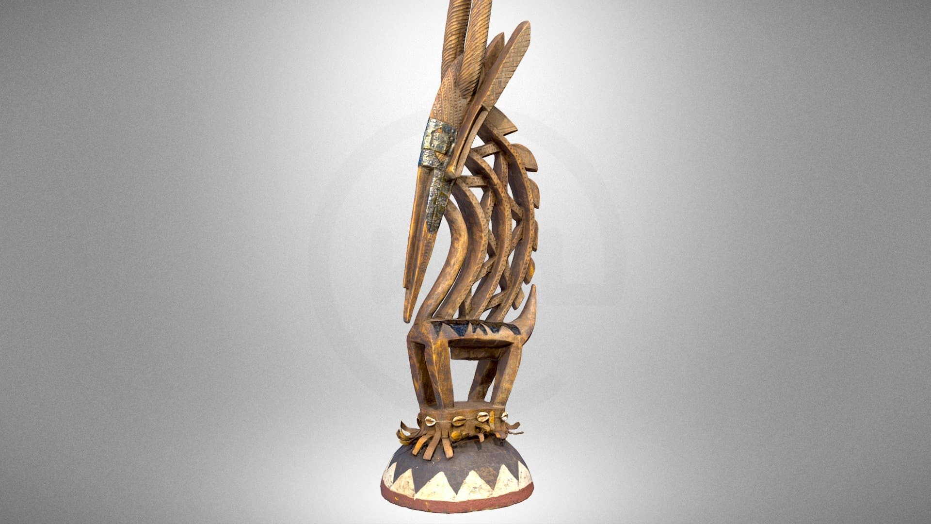 “Chi-Wara” ritual mask for men