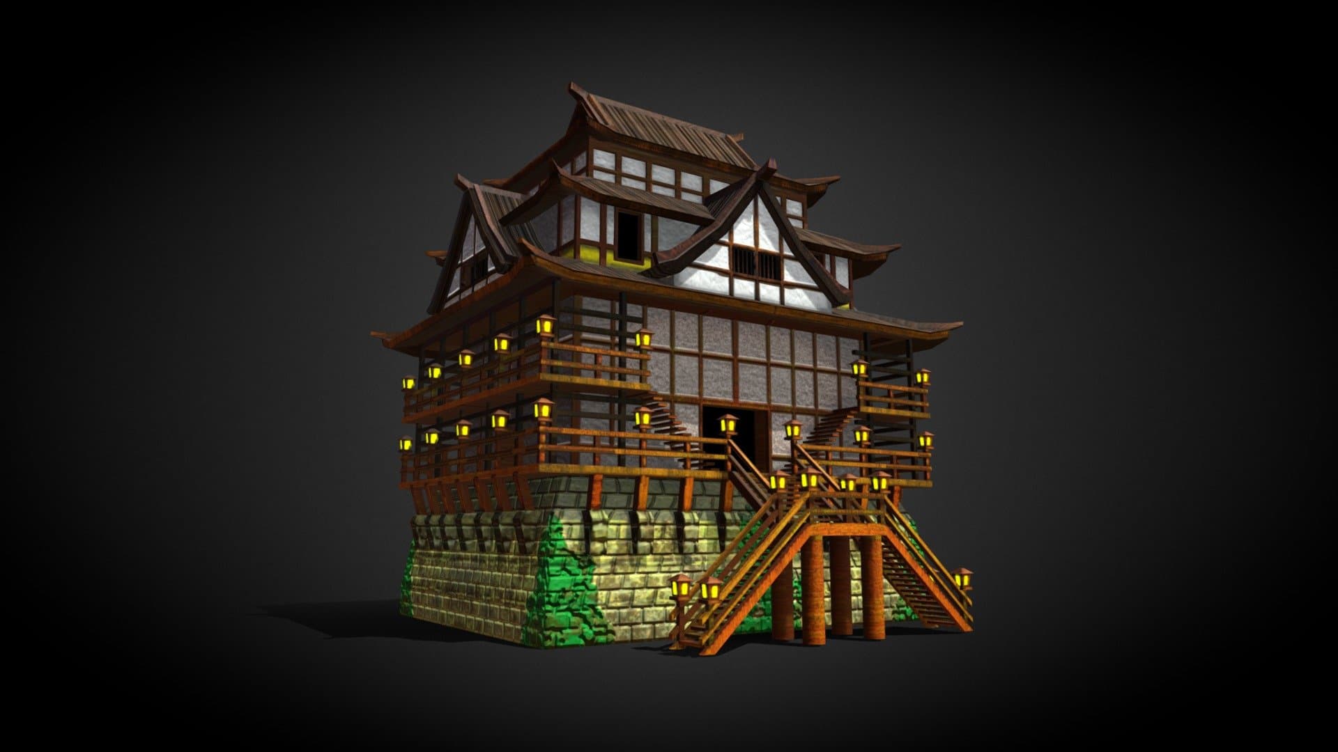 age of empires asian castle