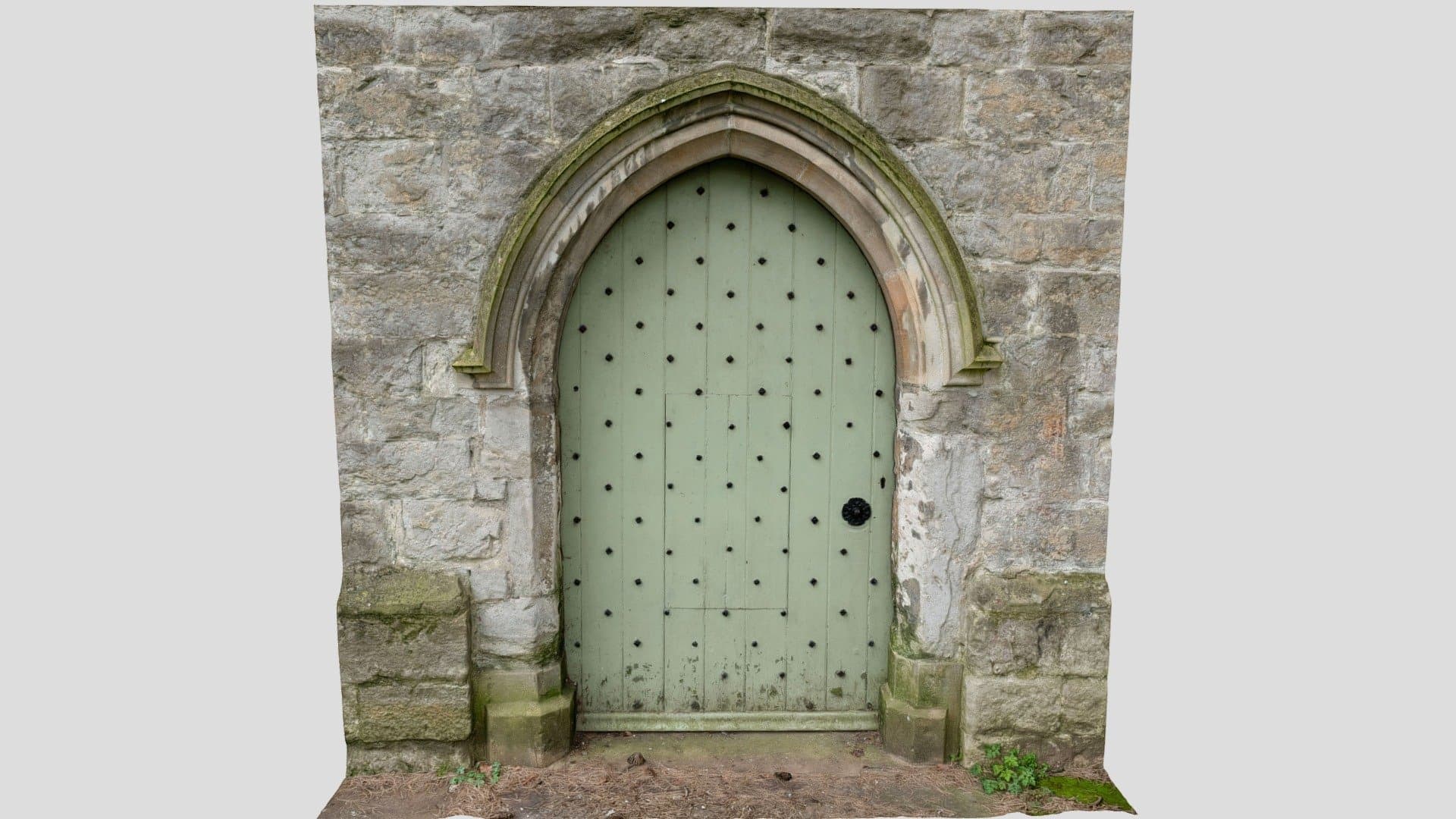 English Church Door, Finchley, London