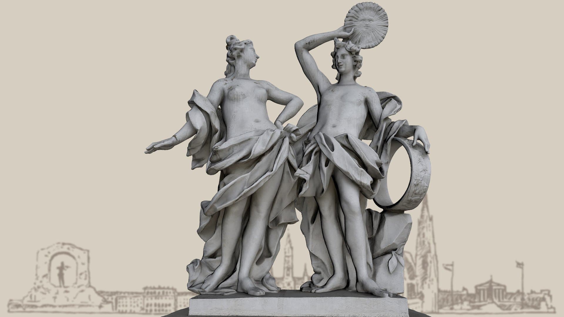 Allegorie - Feuer