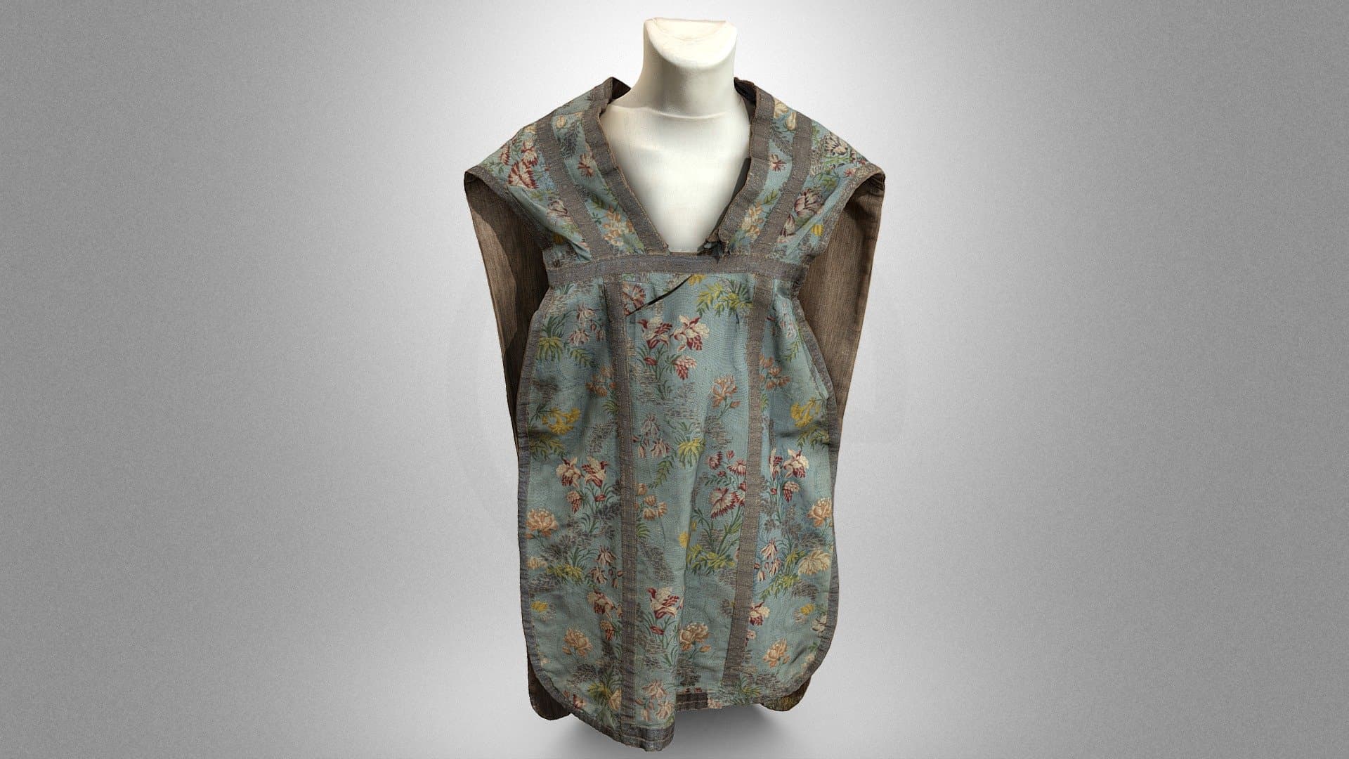 Blue chasuble