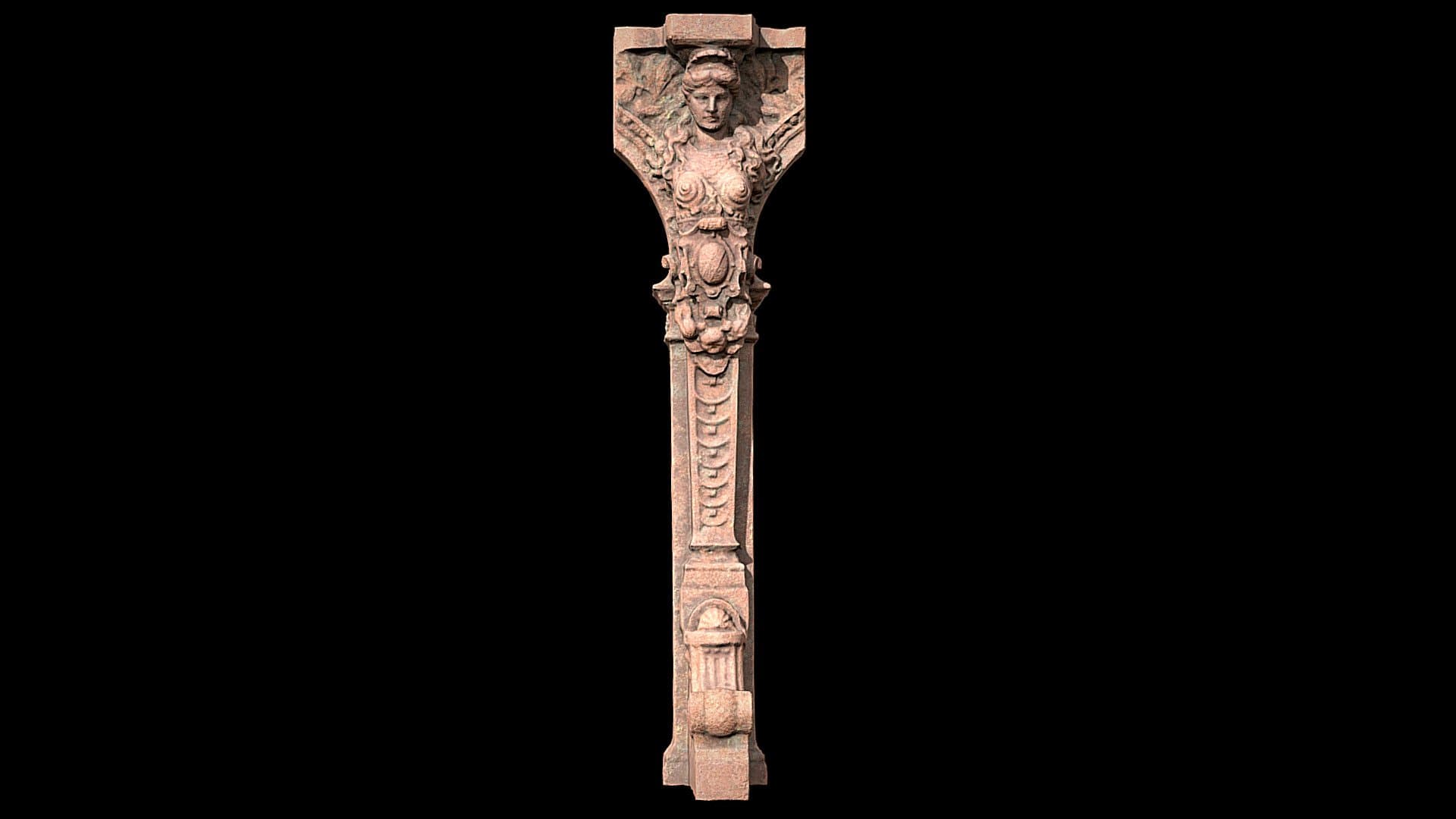 Red Sandstone Heidleberg Central Column