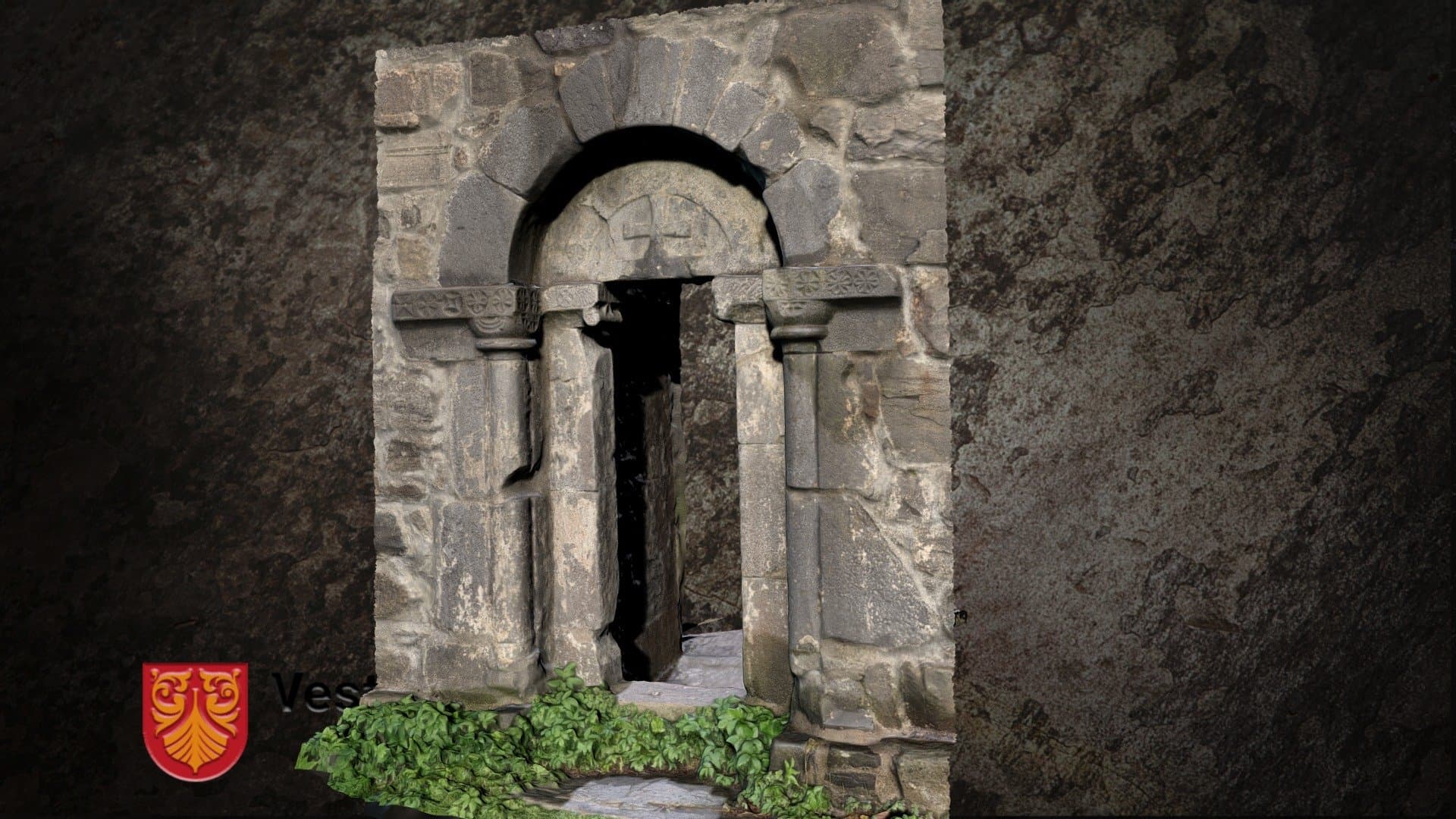 Olavskirken ruin portal