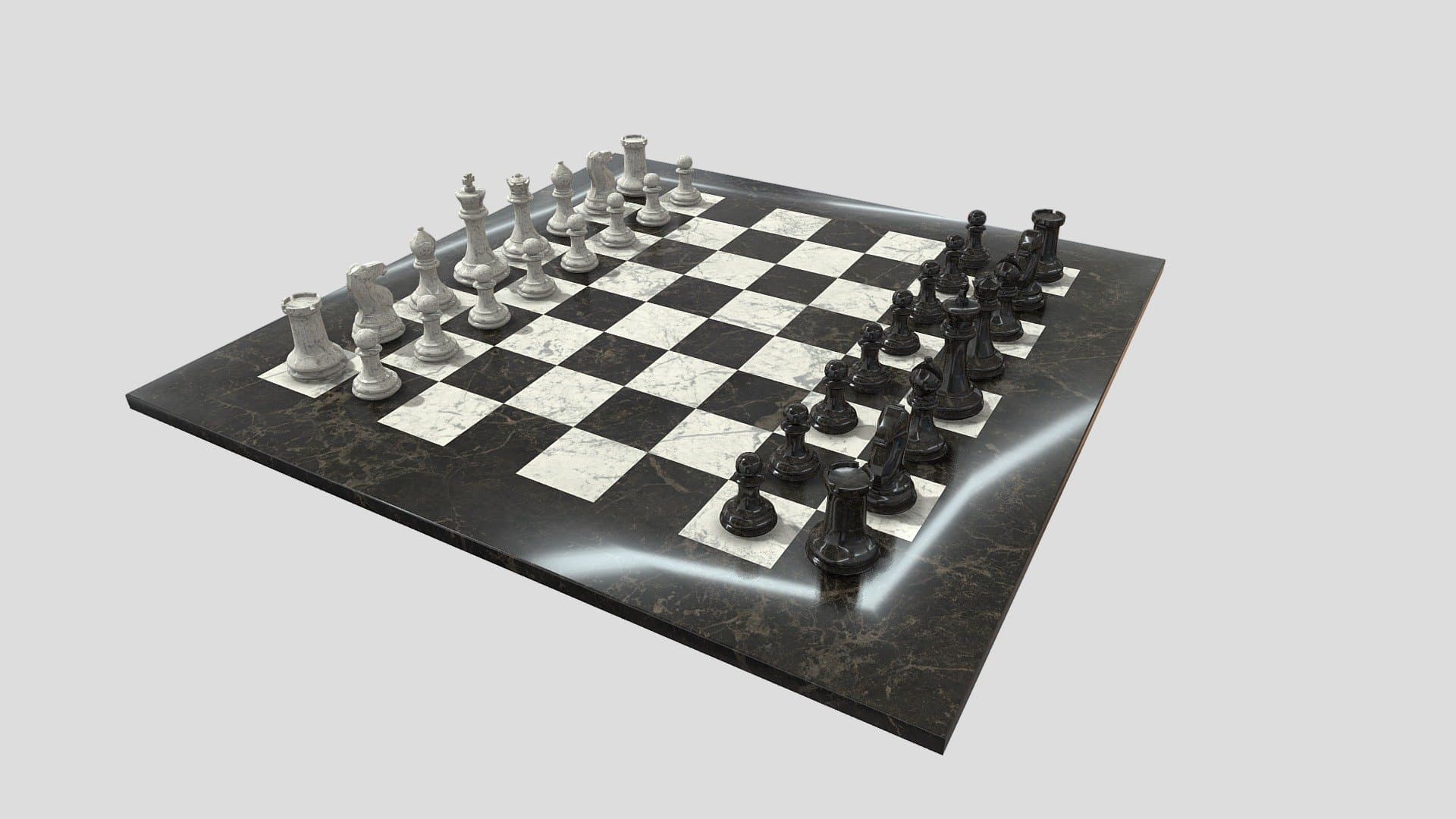 Marble Chess Board