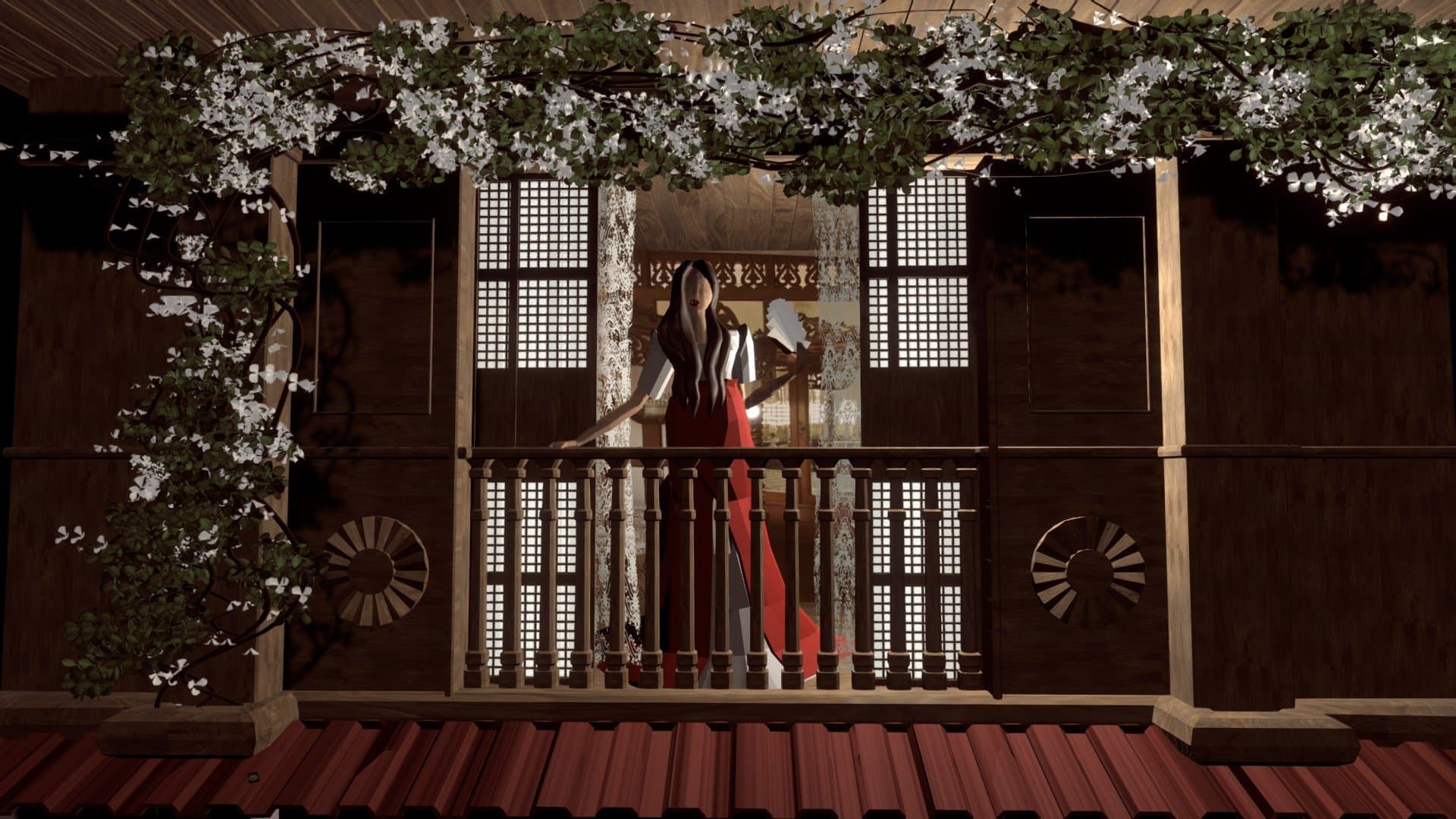 Old Philippine Heritage Home Balcony