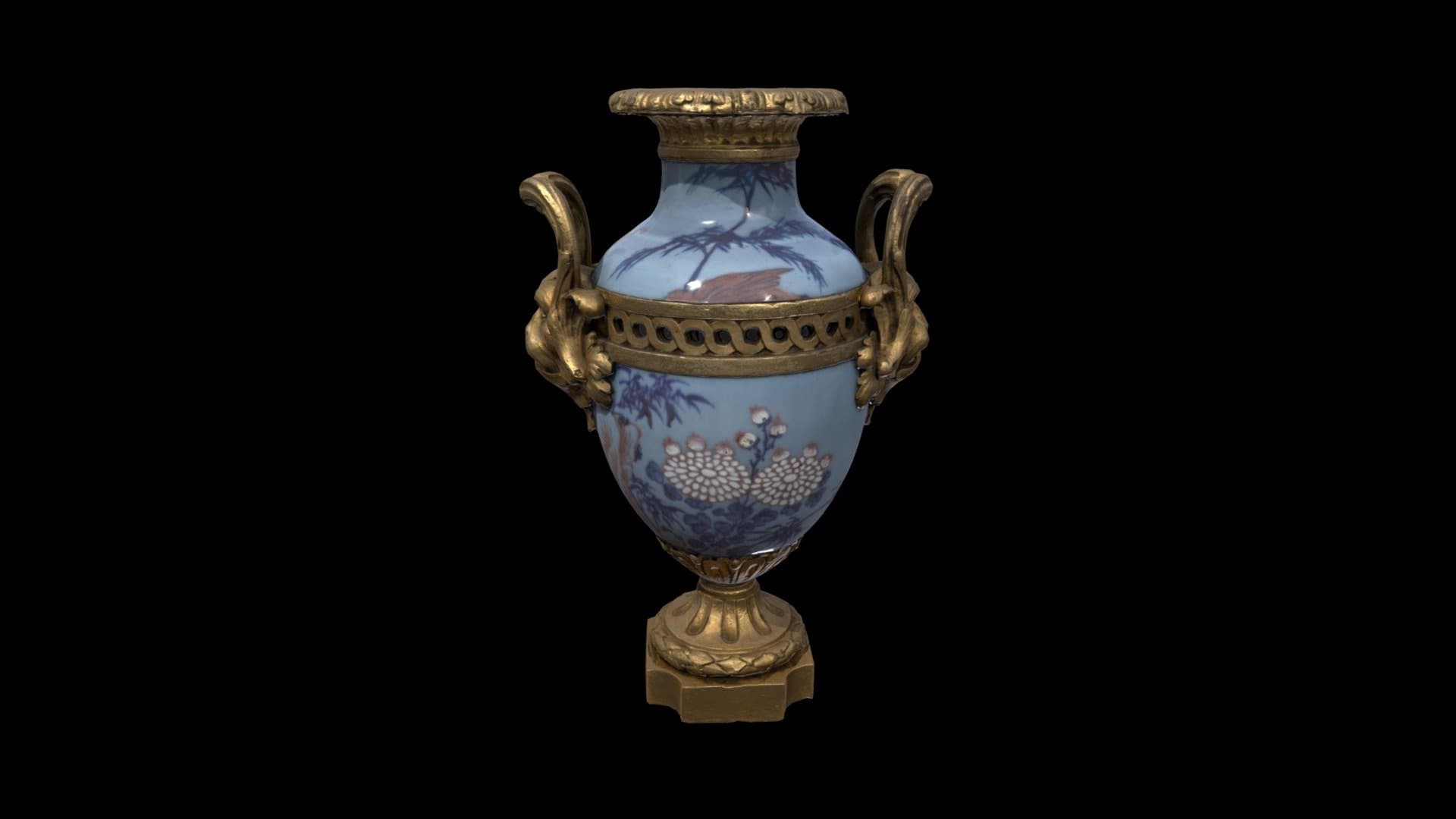 2020.421.3 Vase for a Garniture Set
