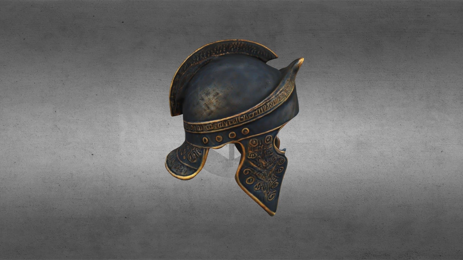 Ancient Greek helmet (Древнегреческий шлем)