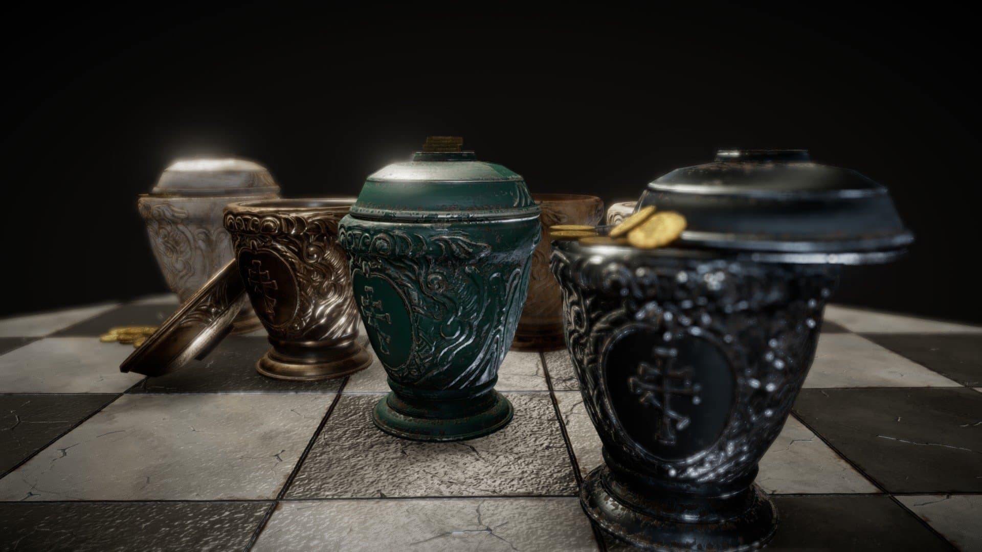 Pack of urns