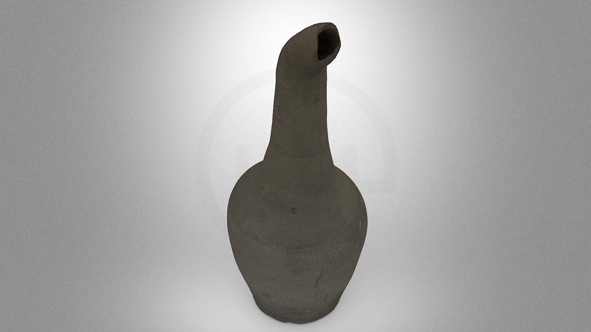 Laboratory graphite flask