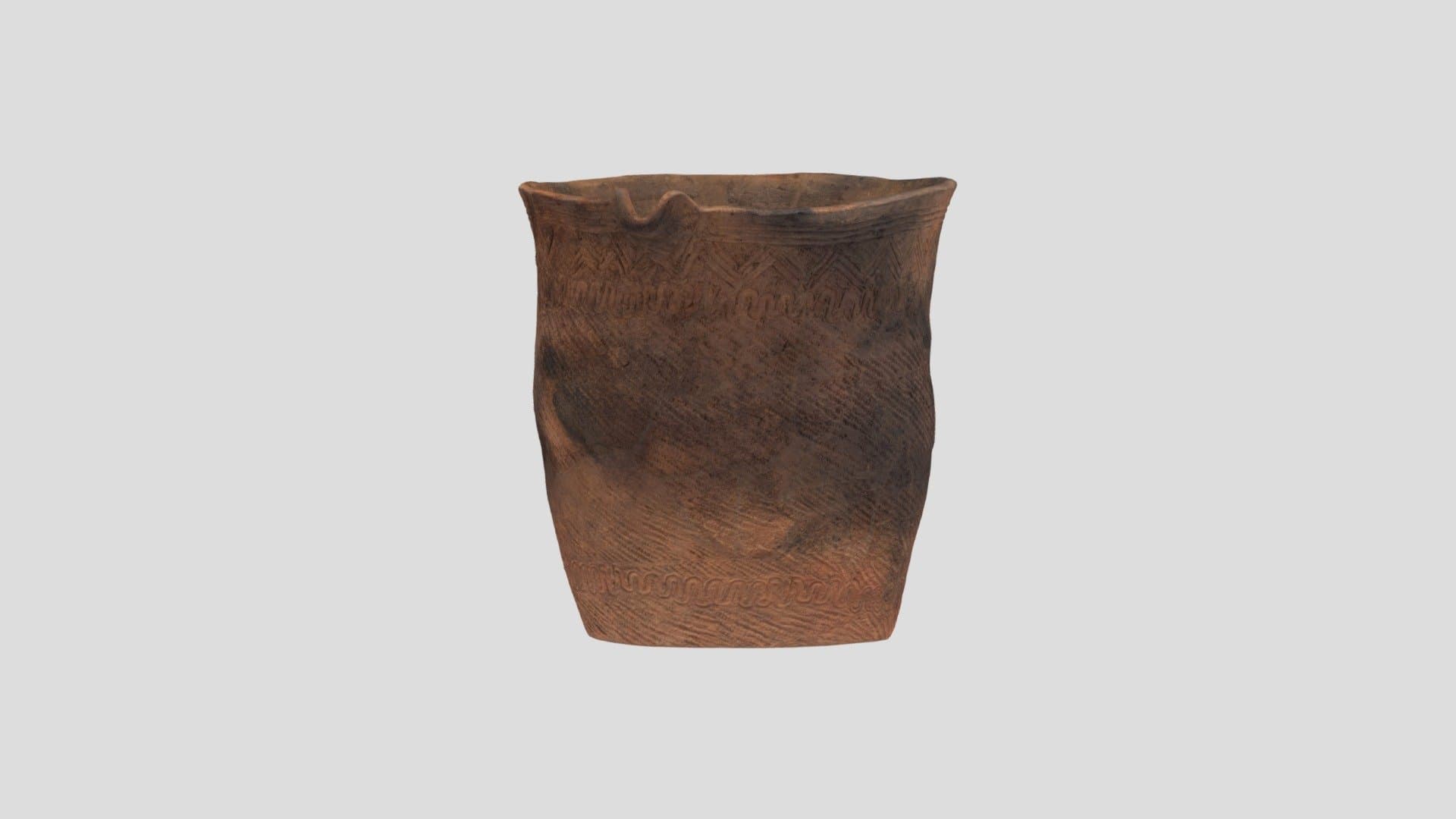片口付深鉢形土器　lipped pot