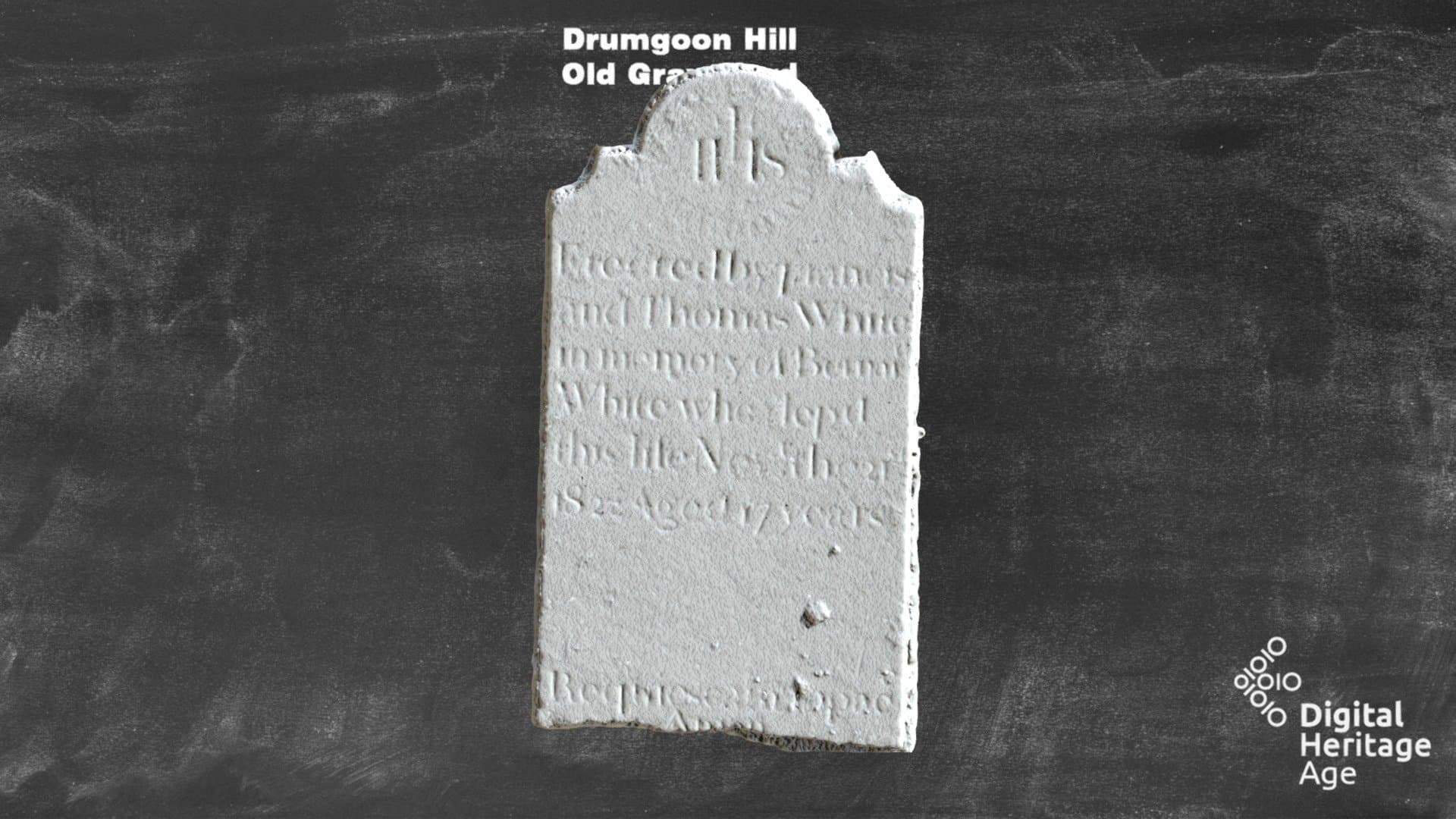 Drumgoon Hill - Old Graveyard - Headstone 037