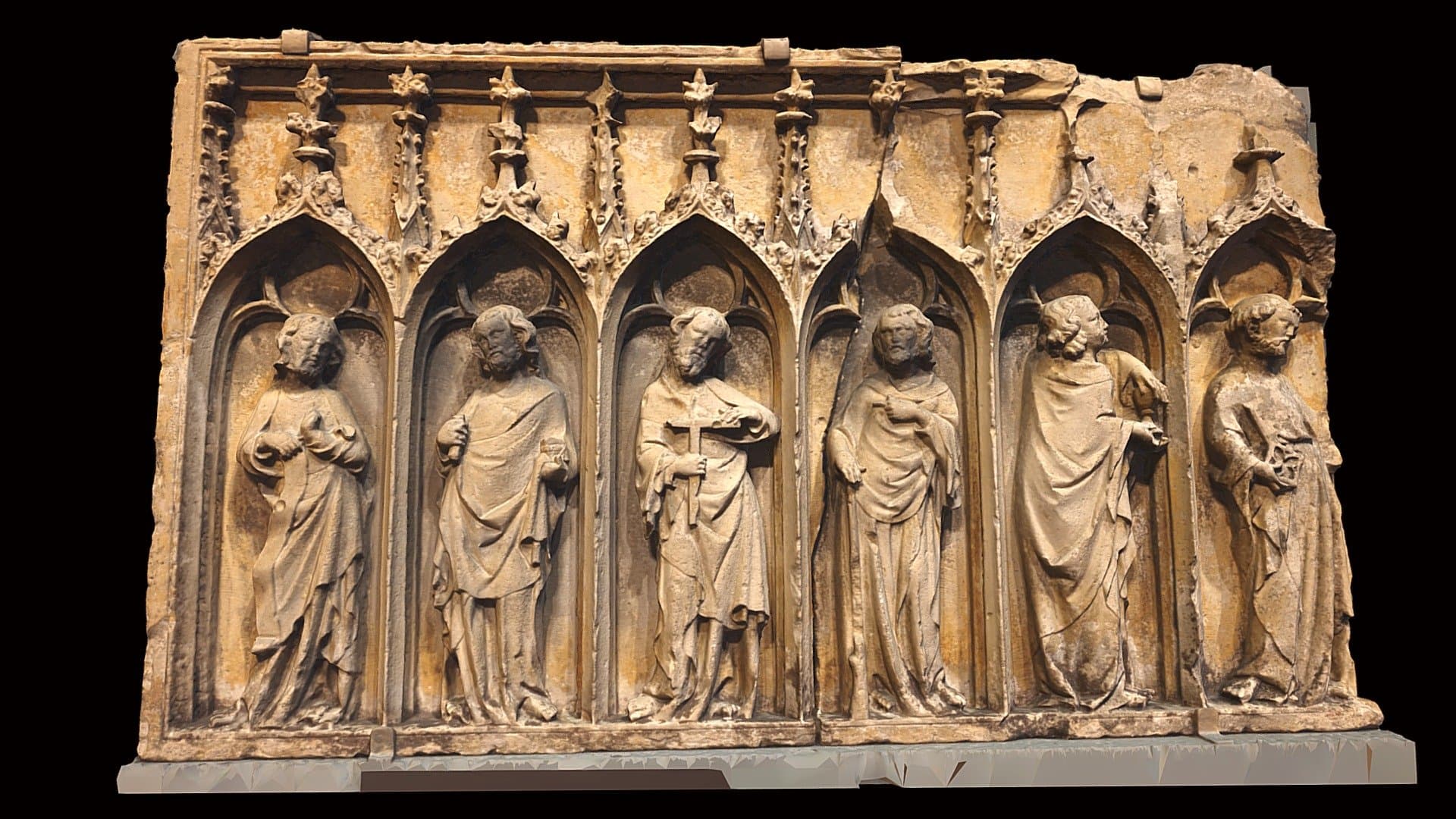 Six Apostles from Retable