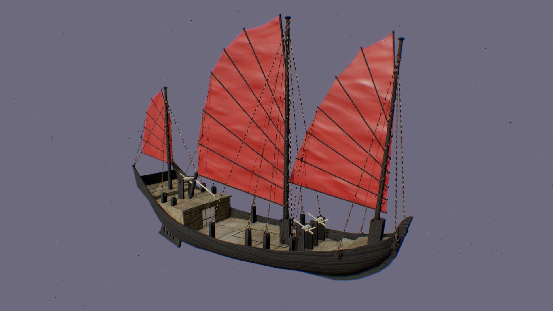 Chinese Junk Ship