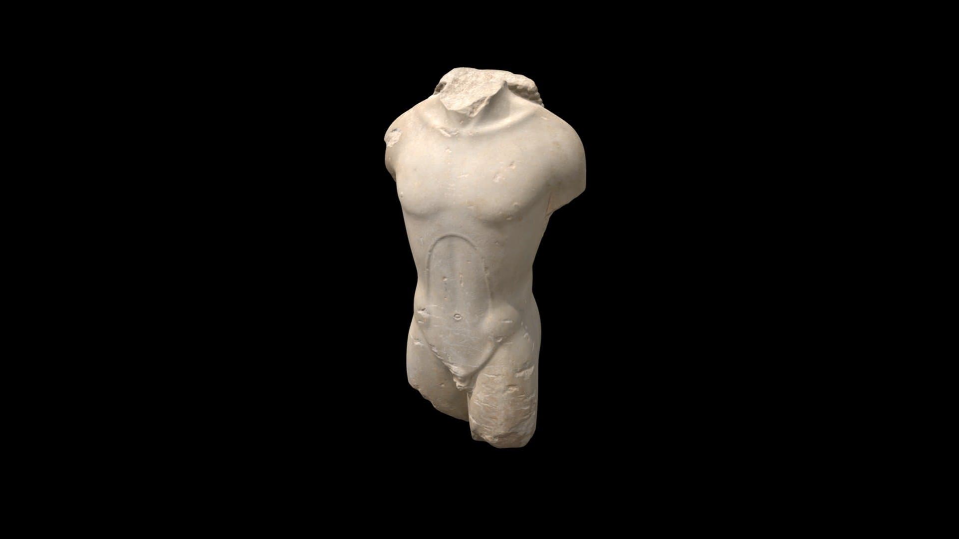 1953.125 Torso of a Kouros