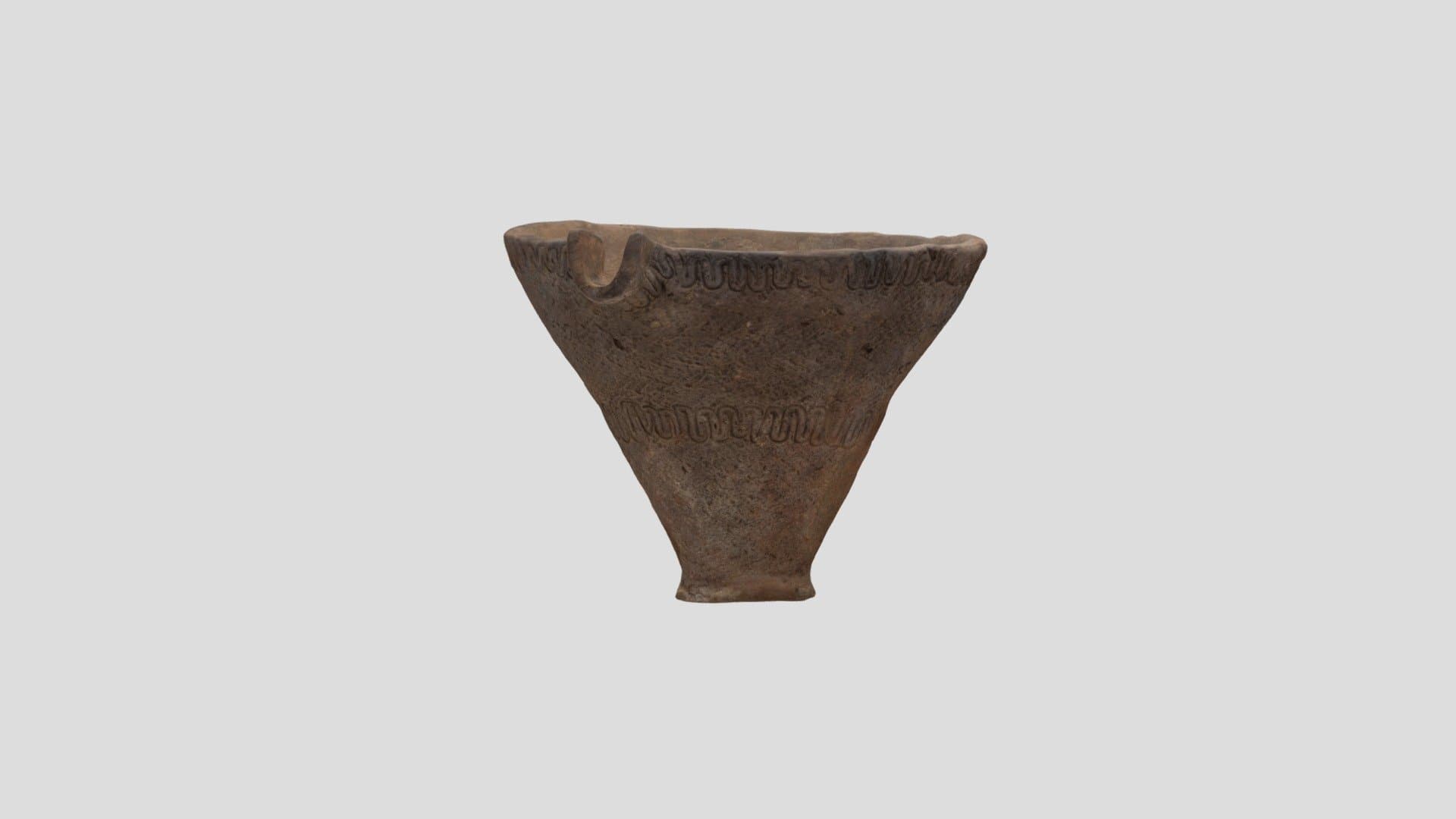 片口付深鉢形土器　lipped pot