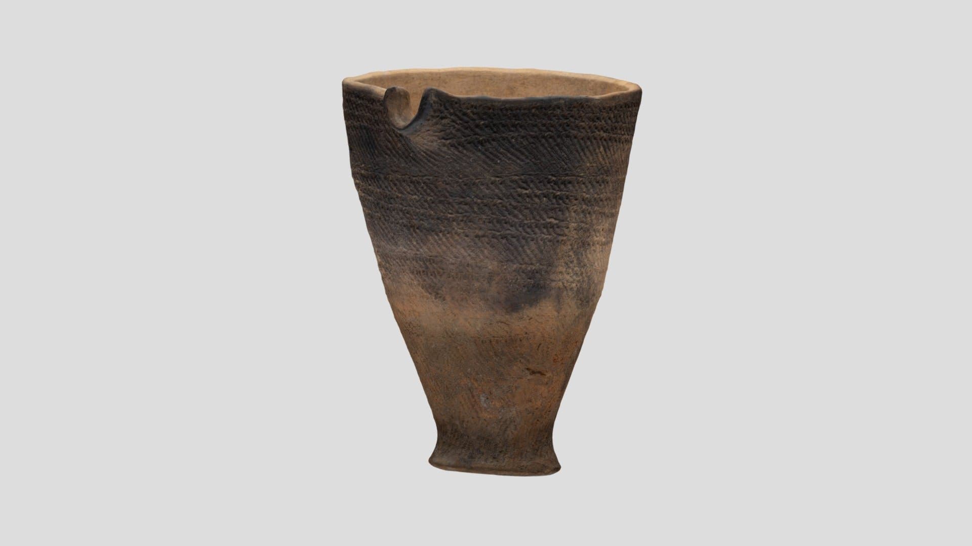 片口付深鉢形土器　lipped pot