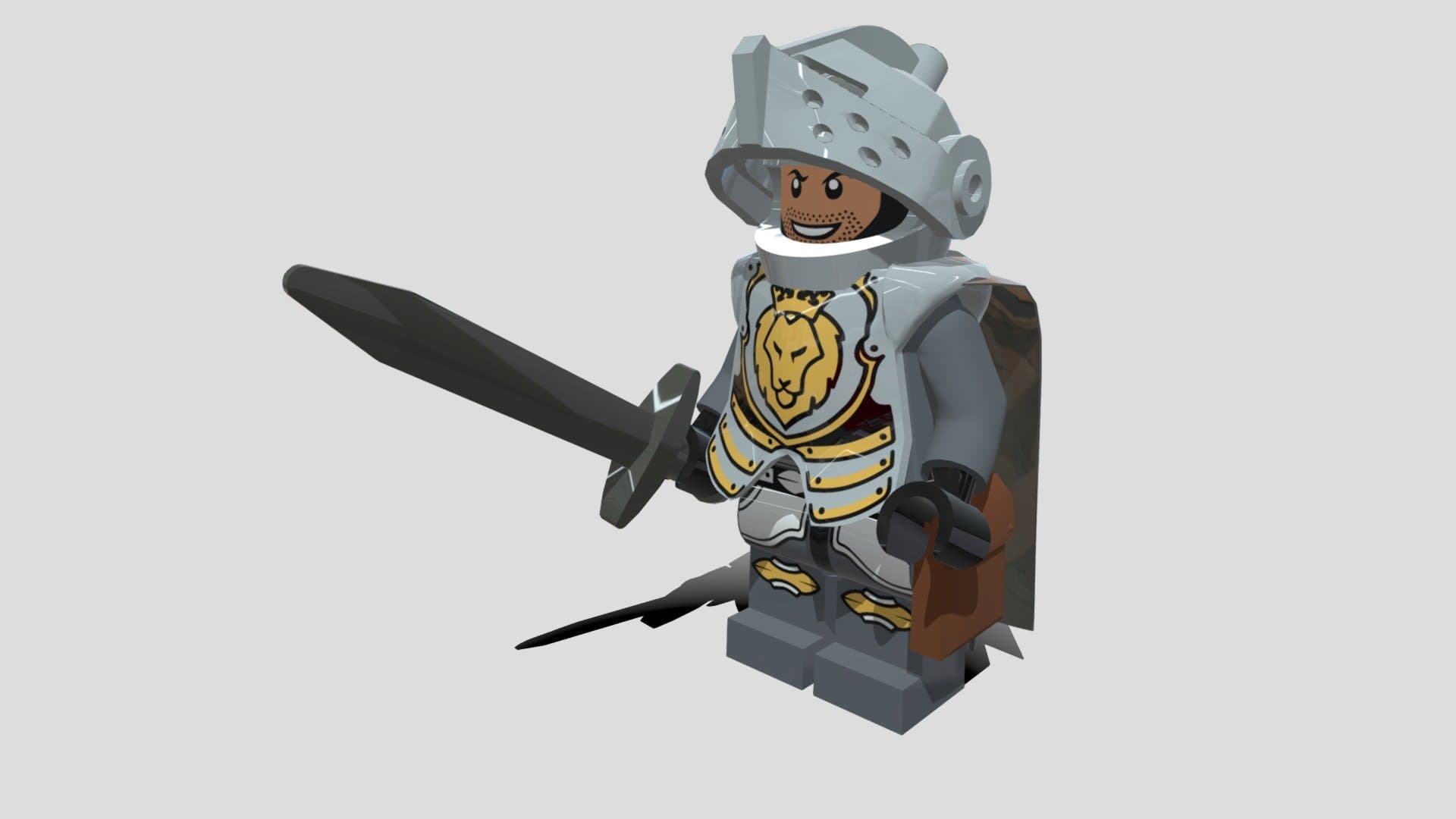 Lego Knight MOC Minifigure