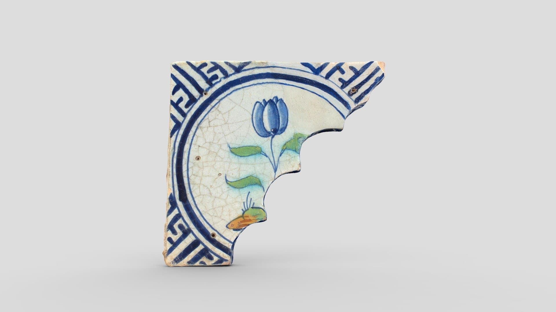 Nistegel | niche tile (1620-1640)